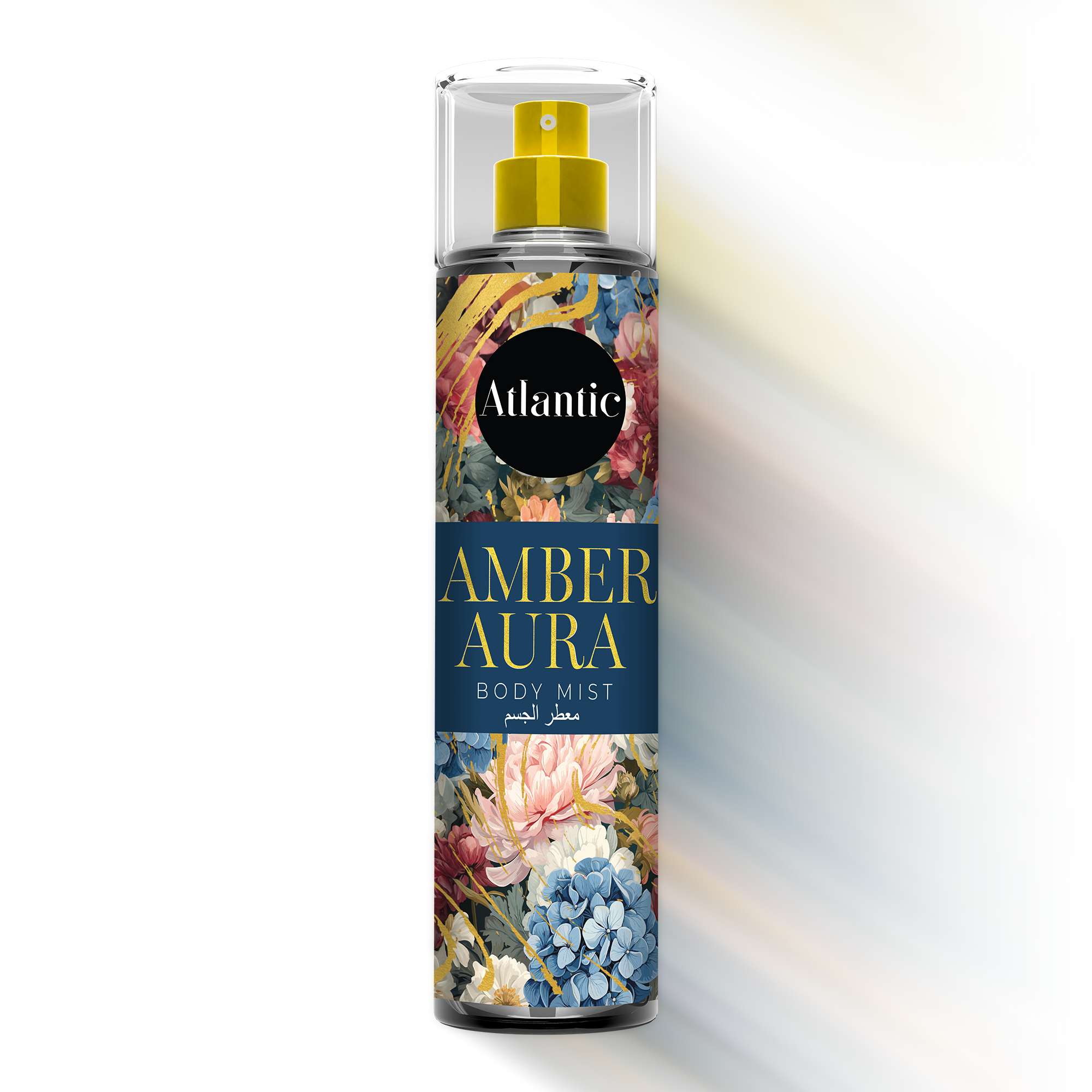 Atlantic perfumes Amber Aura luxury floral body mist spray for women ideal for daily wear and gifting