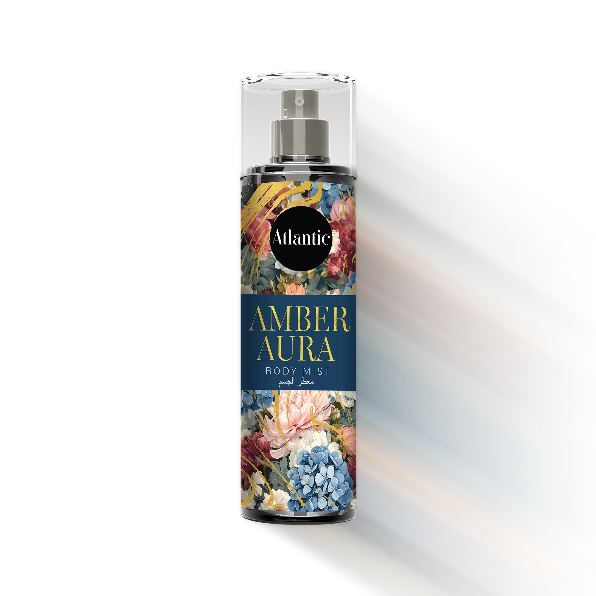 tlantic Amber Aura luxury floral body mist spray for women ideal for daily wear and gifting