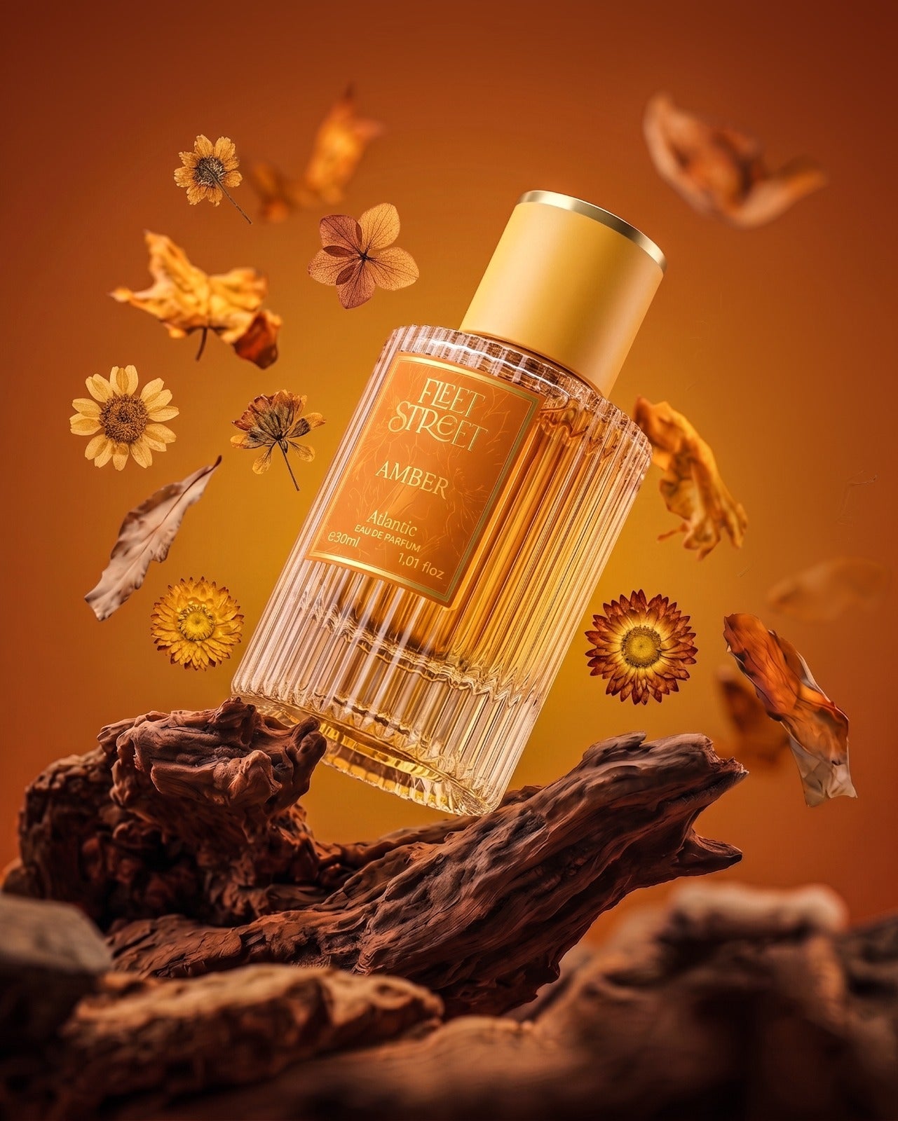Fleet Street Amber Unisex Eau de Parfum 30ml by Atlantic Perfumes