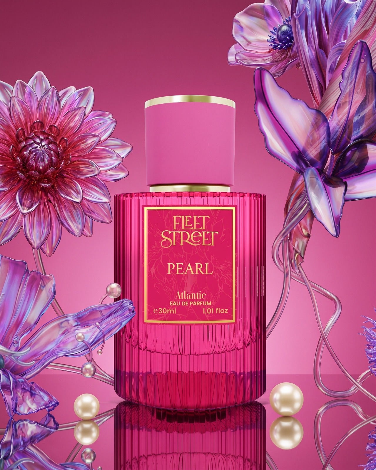 Fleet Street Pearl Unisex Eau de Parfum 30ml by Atlantic Perfumes