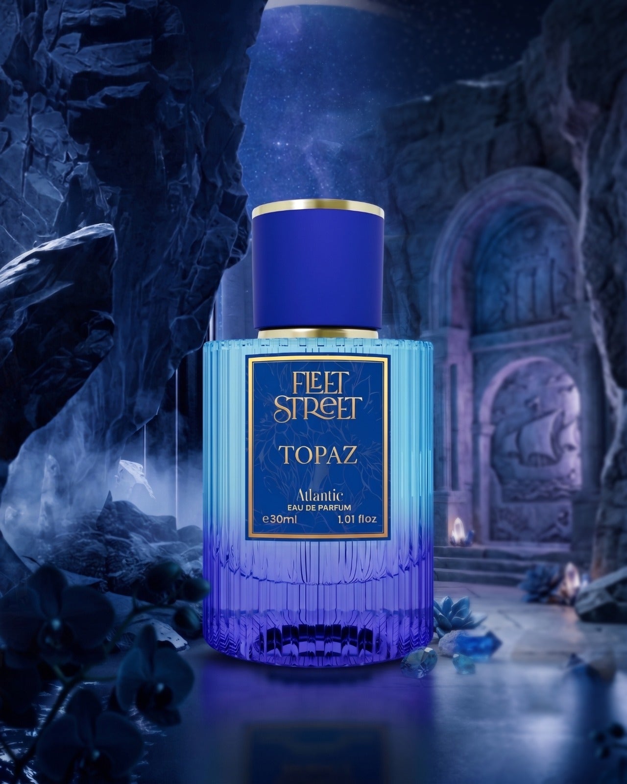 Fleet Street Topaz Unisex Eau de Parfum 30ml by Atlantic Perfumes