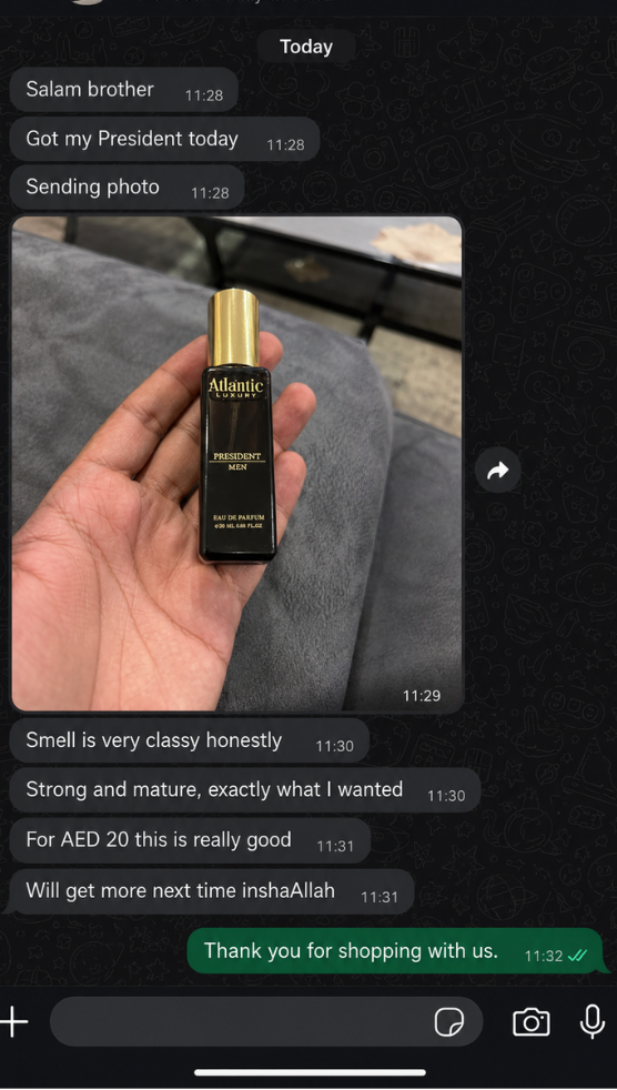Customer review screenshot